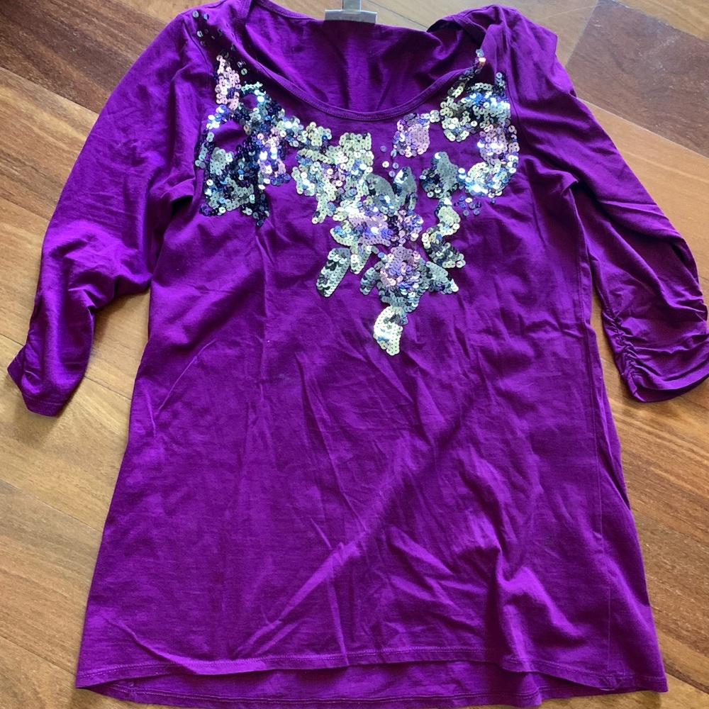 Stylish top with a little bling